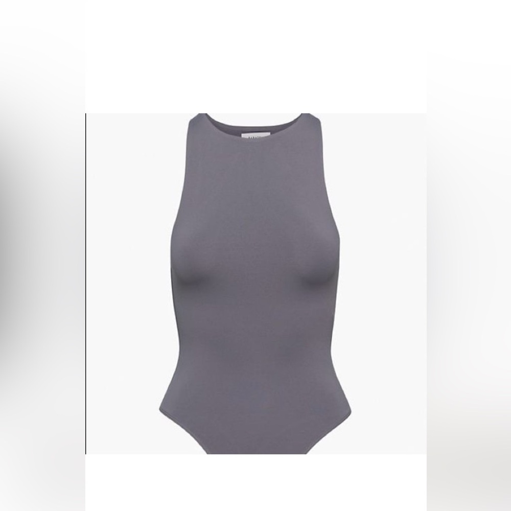 Aritzia Babaton 90’s Contour Bodysuit Gray excellent condition! $48